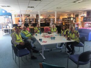 Kevin and the volunteers from Team Oxford